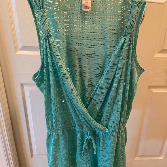 OP XL/XG Junior Romper mint green - Picture 2 of 5